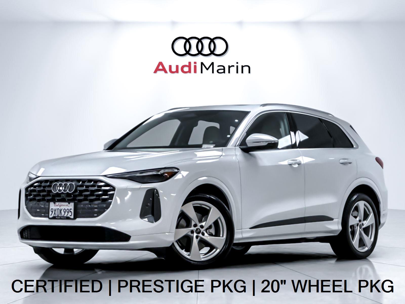 Glacier White Metallic 2025 Audi Q5 SUV / Crossover All-Wheel Drive Automatic