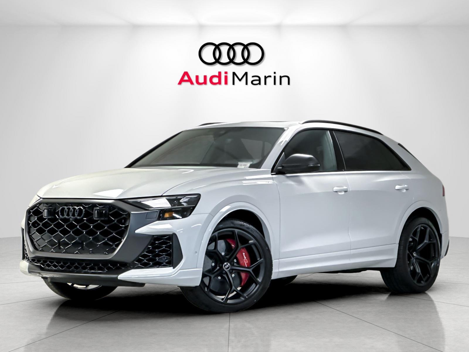 Glacier White Metallic 2026 Audi RS Q8 SUV / Crossover All-Wheel Drive Automatic