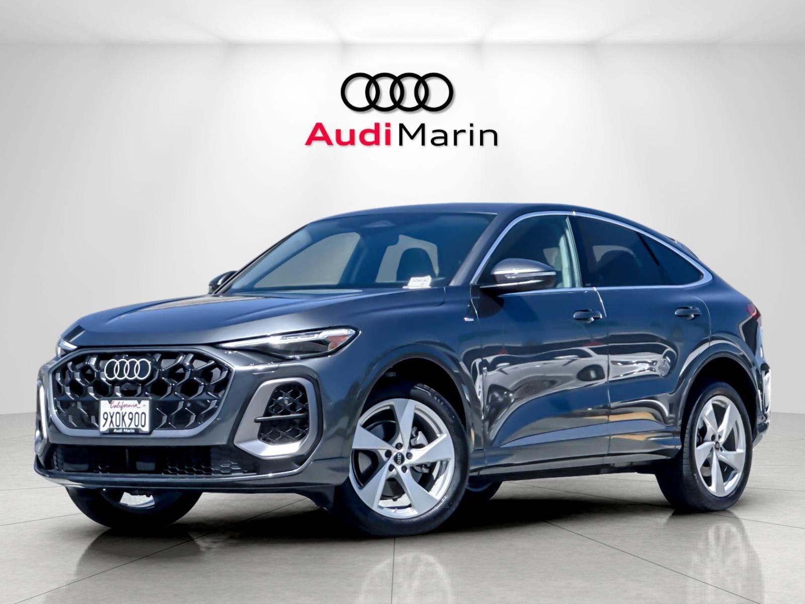 Daytona Gray Metallic 2025 Audi Q5 Sportback Sedan All-Wheel Drive Automatic