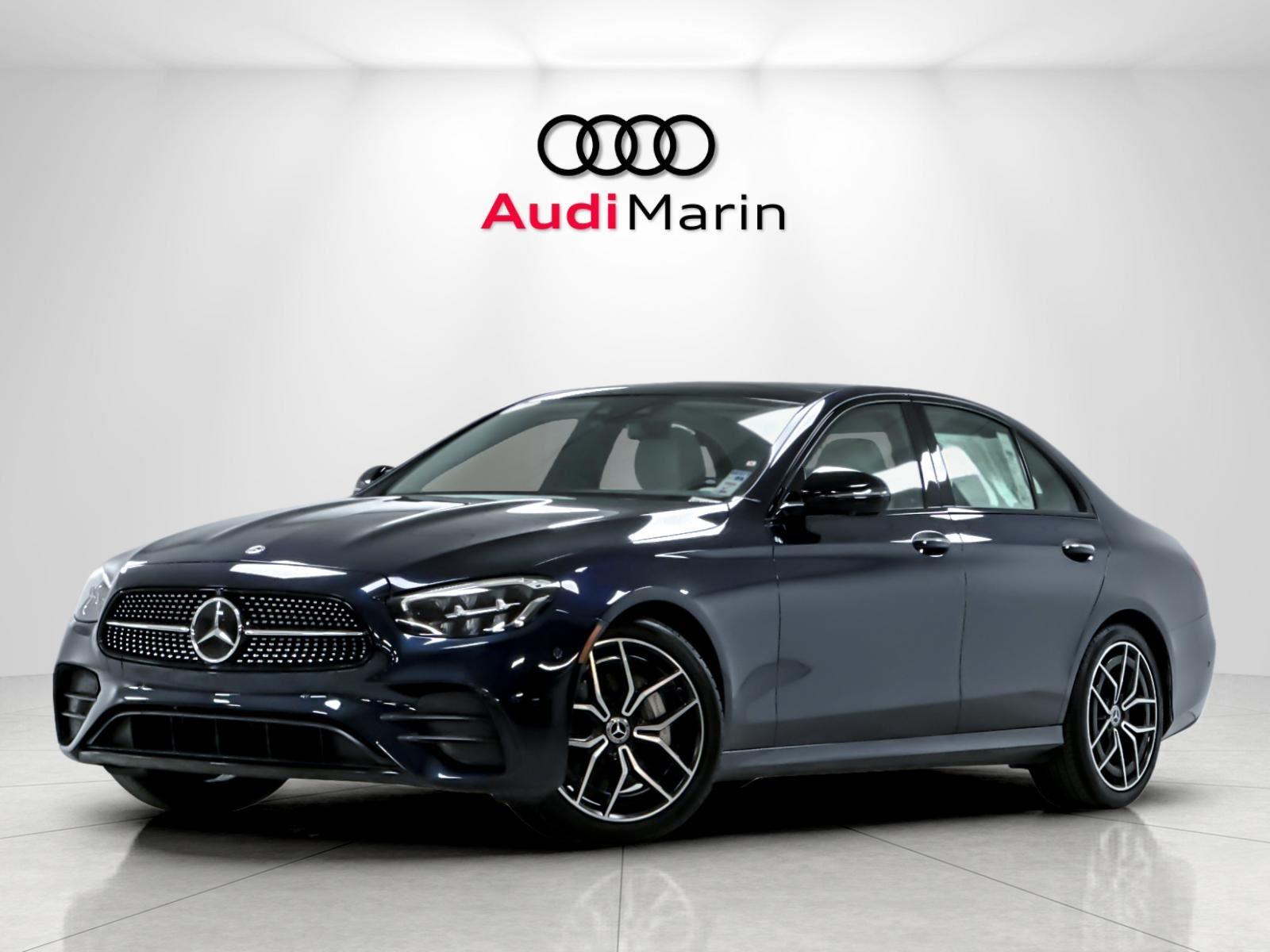 Nautical Blue Metallic 2023 Mercedes-Benz E-Class E 350 RWD Sedan Rear-Wheel Drive Automatic