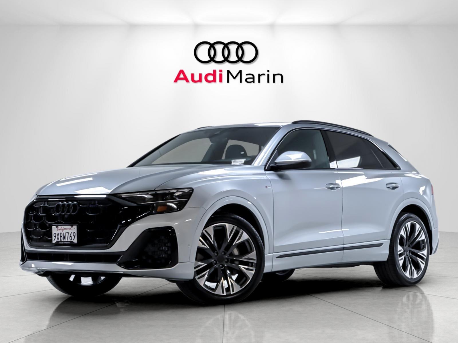 Satellite Silver Metallic 2025 Audi Q8 quattro Premium Plus 55 TFSI SUV / Crossover All-Wheel Drive Automatic