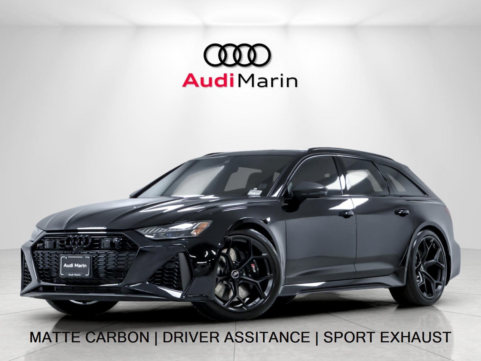 Sebring Black Crystal Effect 2026 Audi RS 6 Avant 4.0T quattro Performance Wagon All-Wheel Drive Automatic
