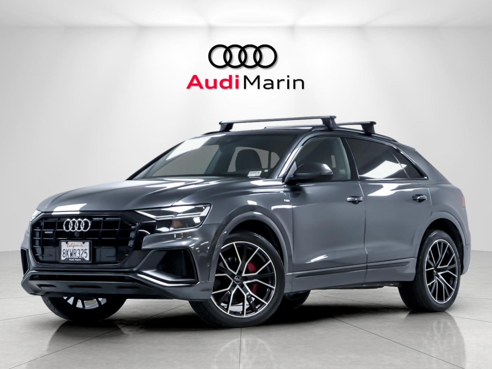 Daytona Gray Pearl Effect 2019 Audi Q8 SUV / Crossover All-Wheel Drive Automatic