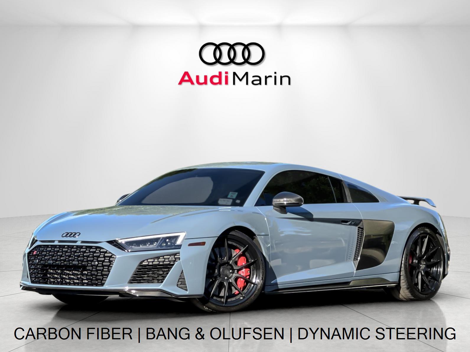 Kemora Gray Metallic 2020 Audi R8 Coupe All-Wheel Drive Automatic