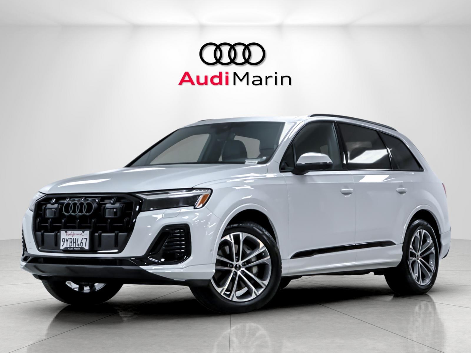 Glacier White Metallic 2026 Audi Q7 SUV / Crossover All-Wheel Drive Automatic