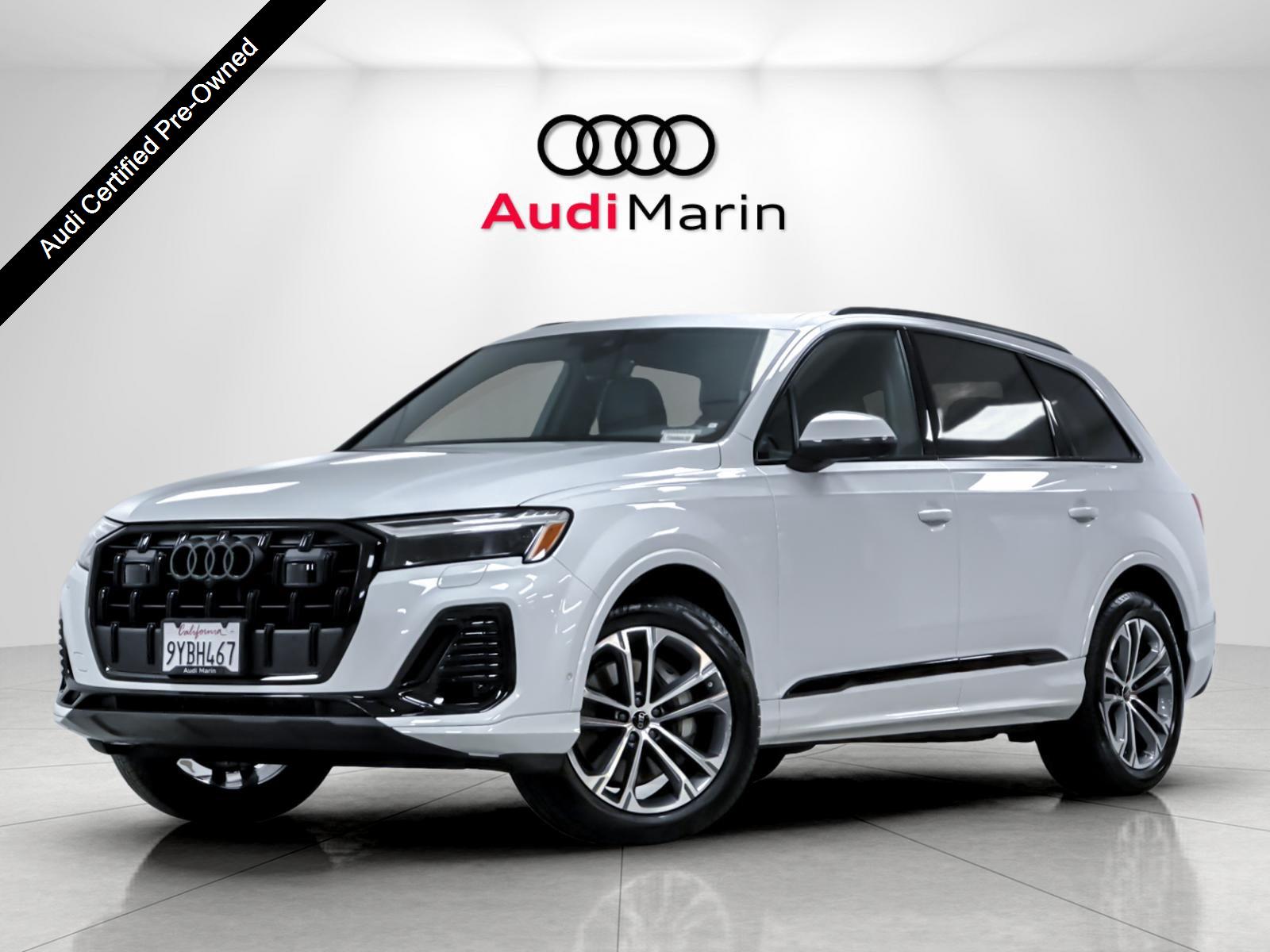 Glacier White Metallic 2026 Audi Q7 SUV / Crossover All-Wheel Drive Automatic
