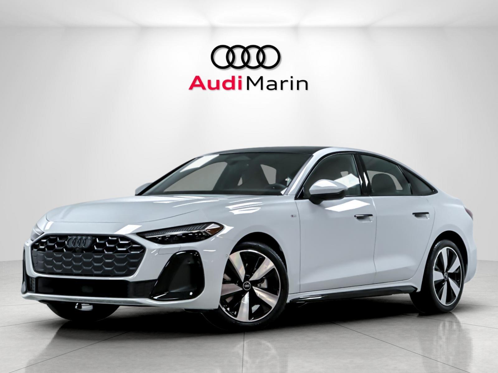 Glacier White Metallic 2026 Audi A5 Sedan All-Wheel Drive Automatic