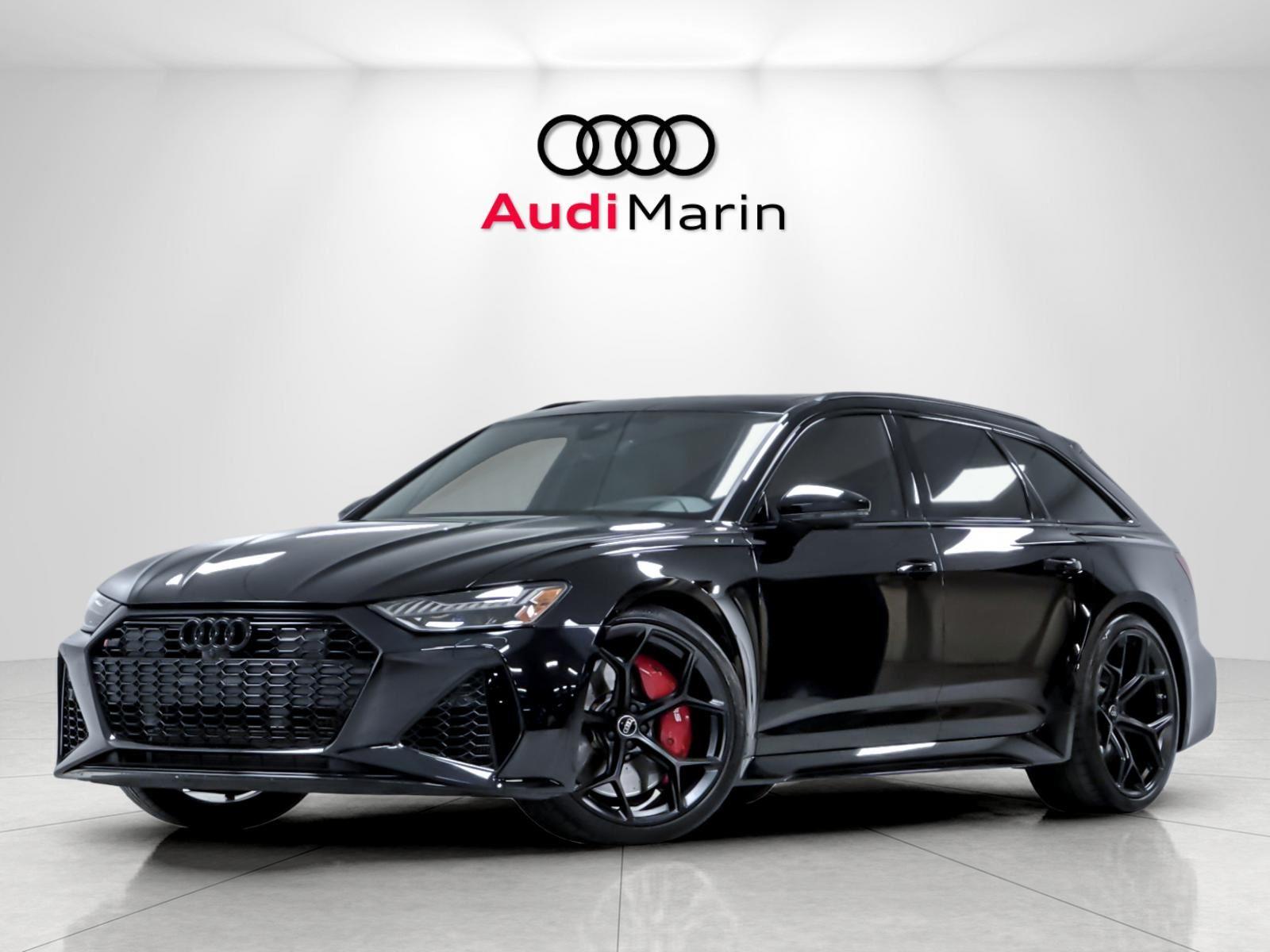 Sebring Black Crystal Effect 2025 Audi RS 6 Avant Wagon All-Wheel Drive Automatic