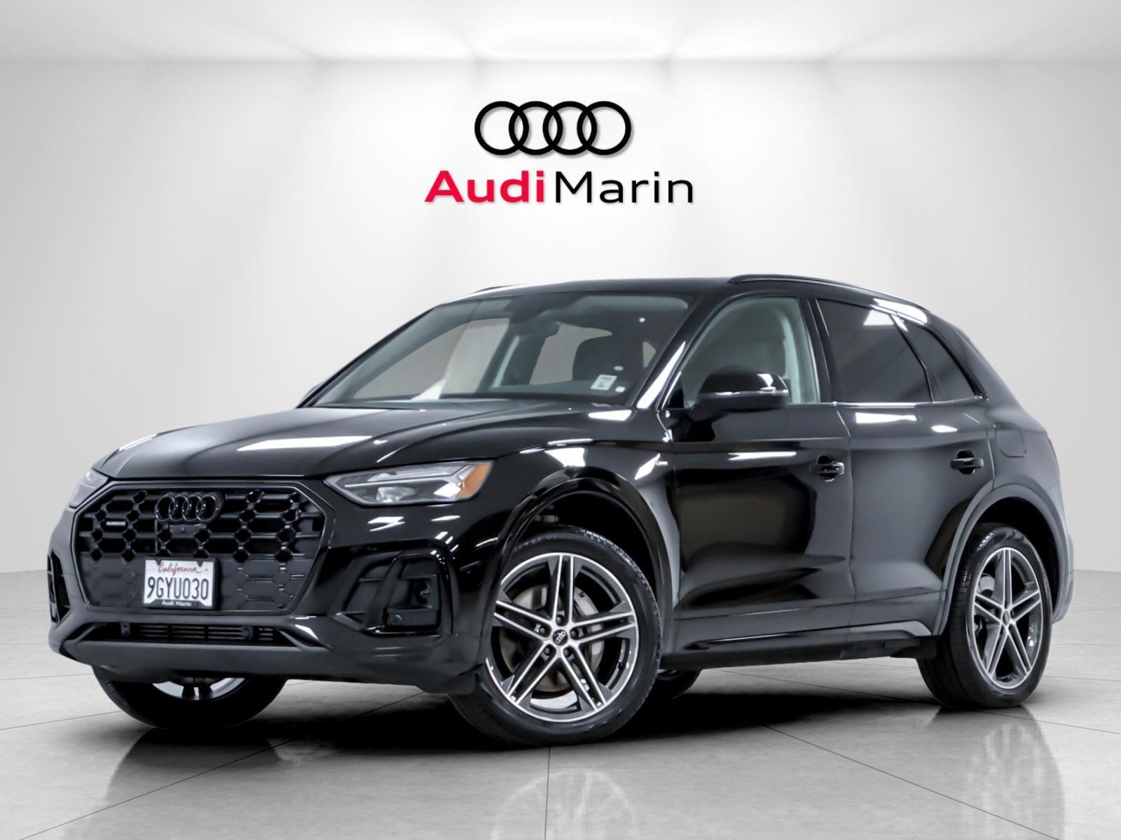Mythos Black Metallic 2023 Audi Q5 Hybrid Plug-in SUV / Crossover All-Wheel Drive Automatic