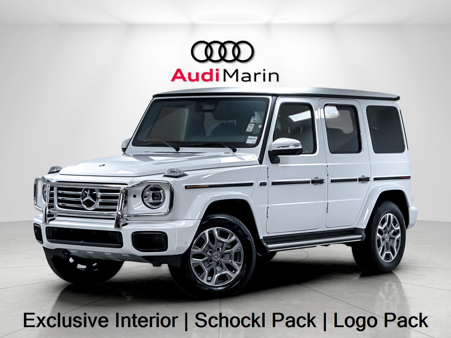 Polar White 2025 Mercedes-Benz G-Class SUV / Crossover All-Wheel Drive Automatic