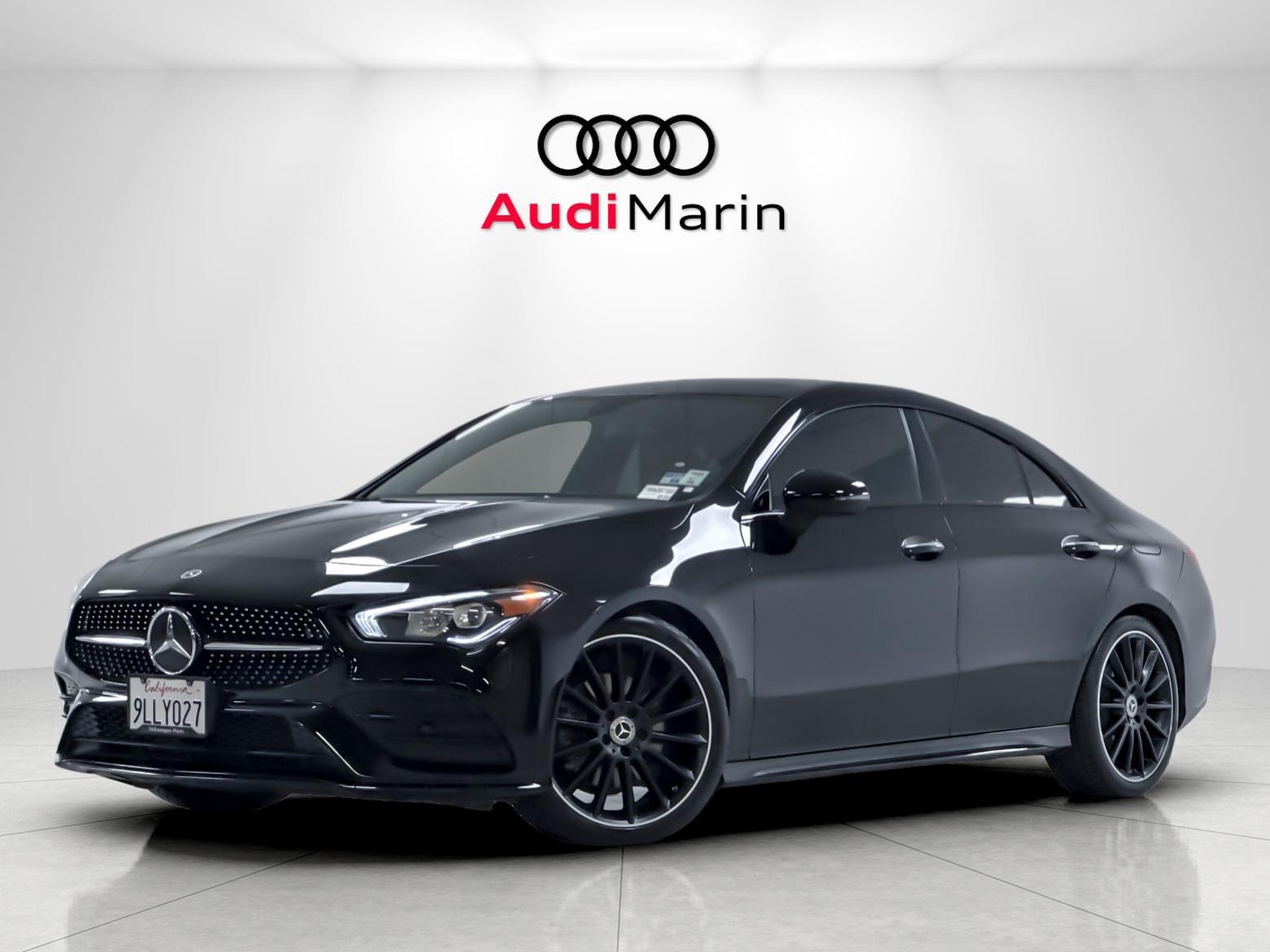 Night Black 2021 Mercedes-Benz CLA Coupe Front-Wheel Drive Automatic
