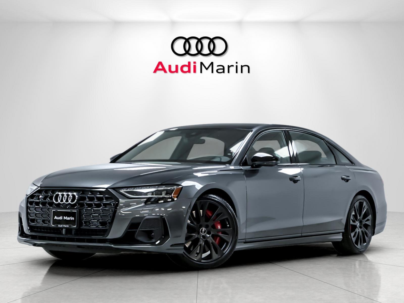 Daytona Gray Pearl Effect 2026 Audi S8 Sedan All-Wheel Drive Automatic