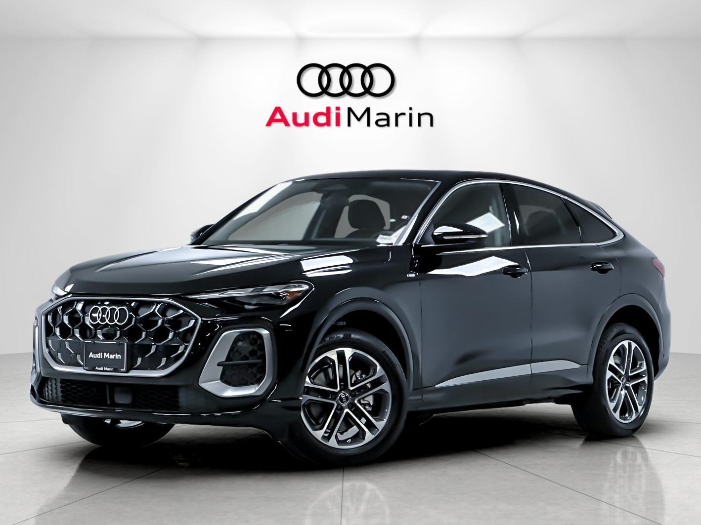 Mythos Black Metallic 2026 Audi Q5 Sportback Sedan All-Wheel Drive Automatic