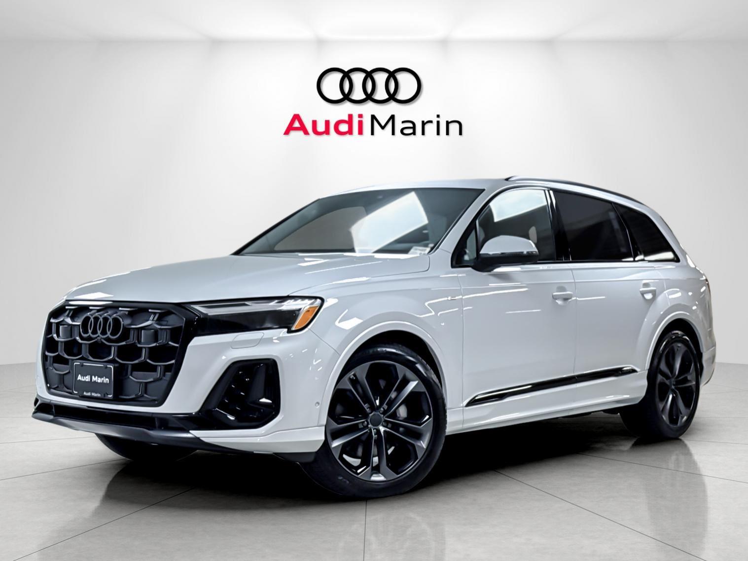 Glacier White Metallic 2026 Audi Q7 SUV / Crossover All-Wheel Drive Automatic