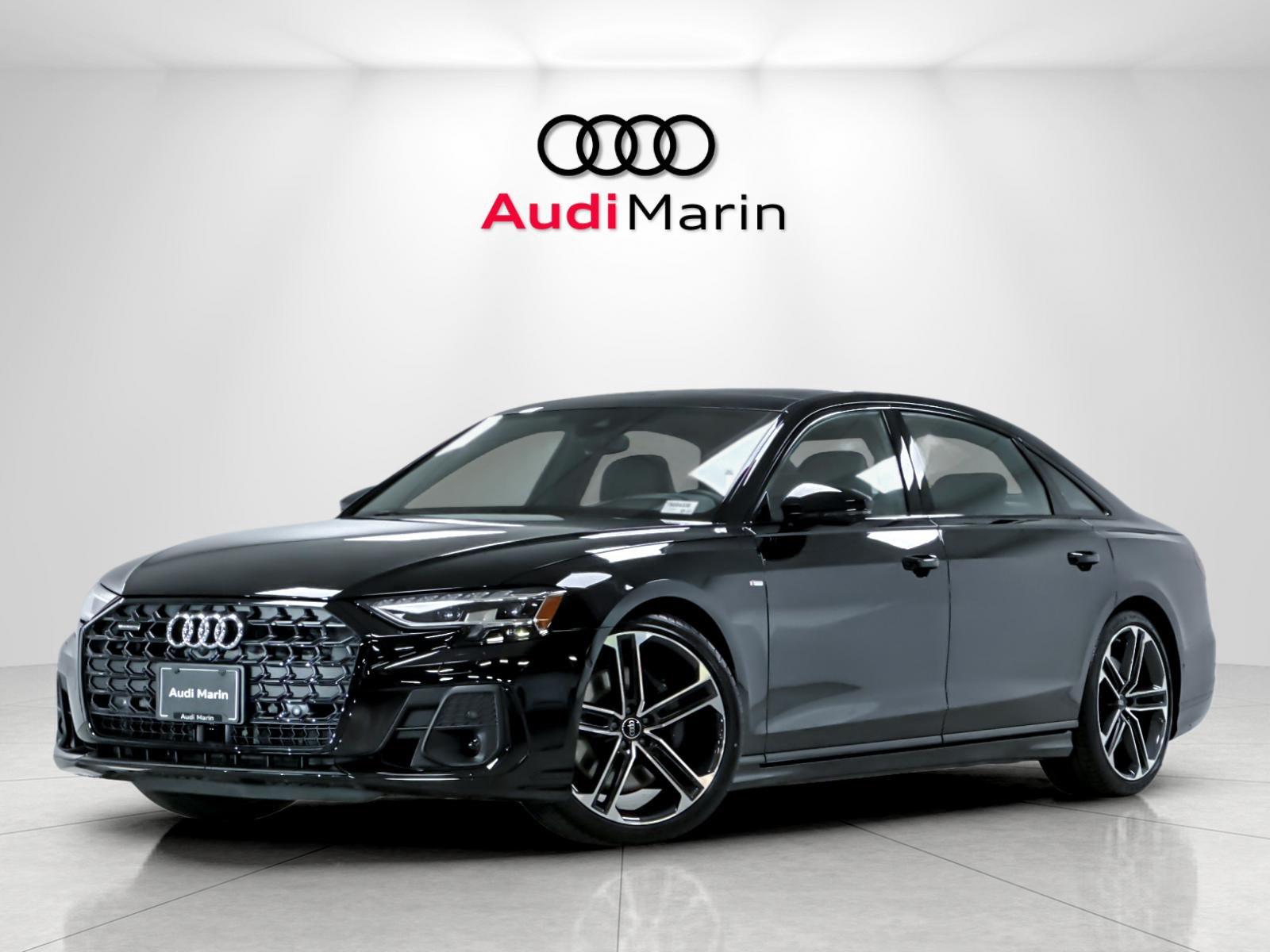 Mythos Black Metallic 2026 Audi A8 Sedan All-Wheel Drive Automatic