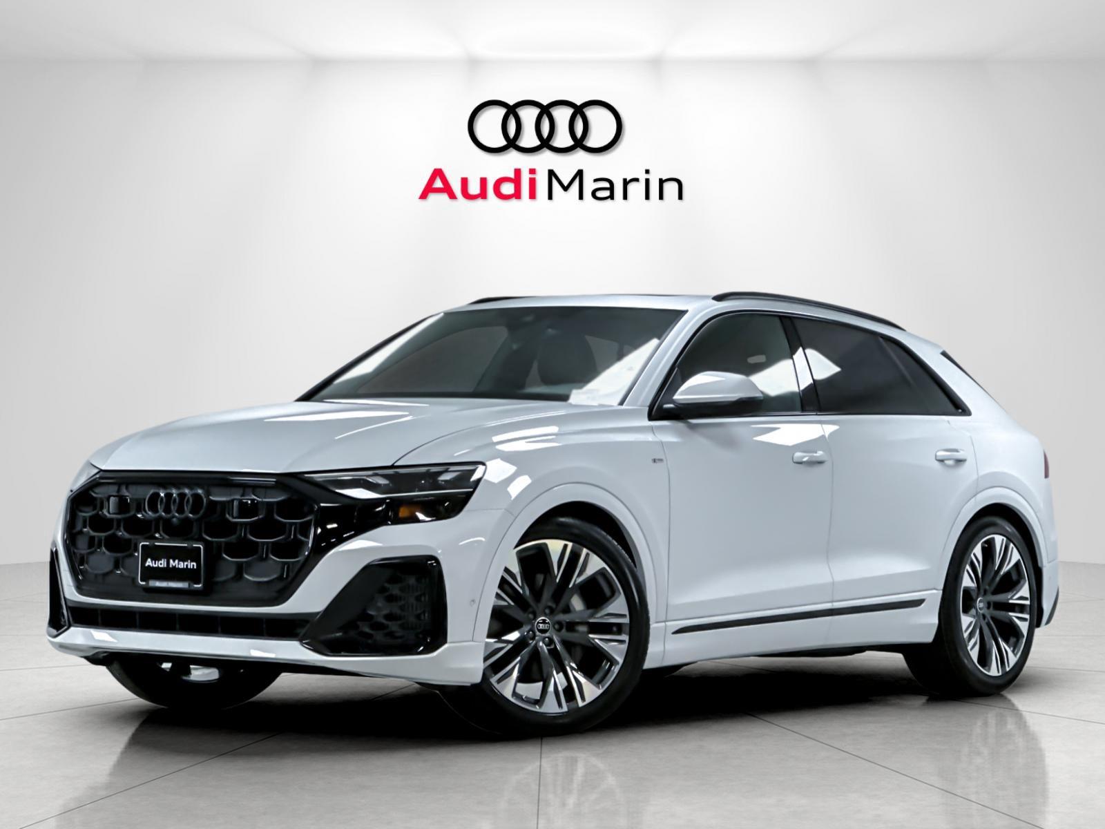 Glacier White Metallic 2026 Audi Q8 SUV / Crossover All-Wheel Drive Automatic