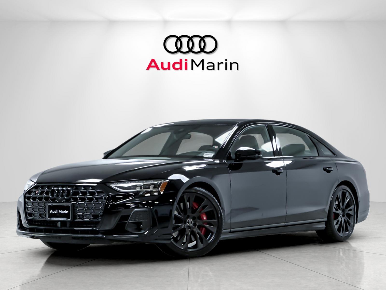 Sebring Black Crystal Effect 2026 Audi S8 Sedan All-Wheel Drive Automatic