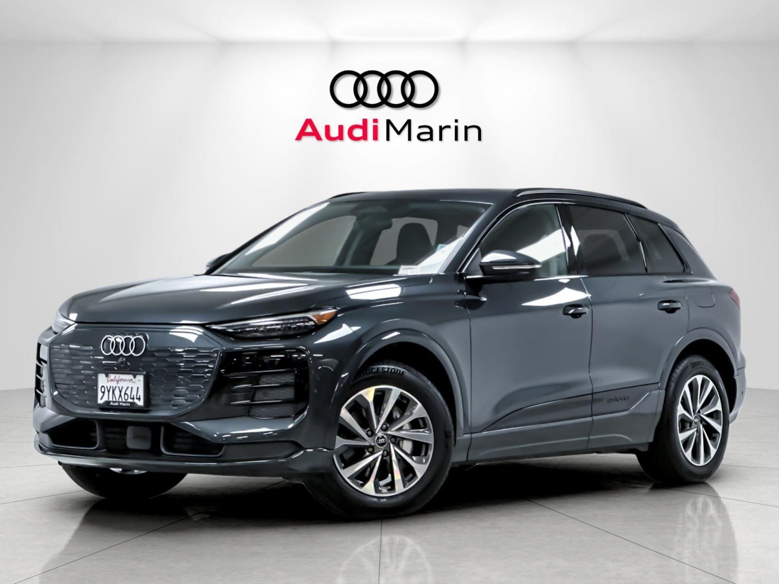 Manhattan Gray Metallic 2025 Audi Q6 e-tron SUV / Crossover All-Wheel Drive Automatic