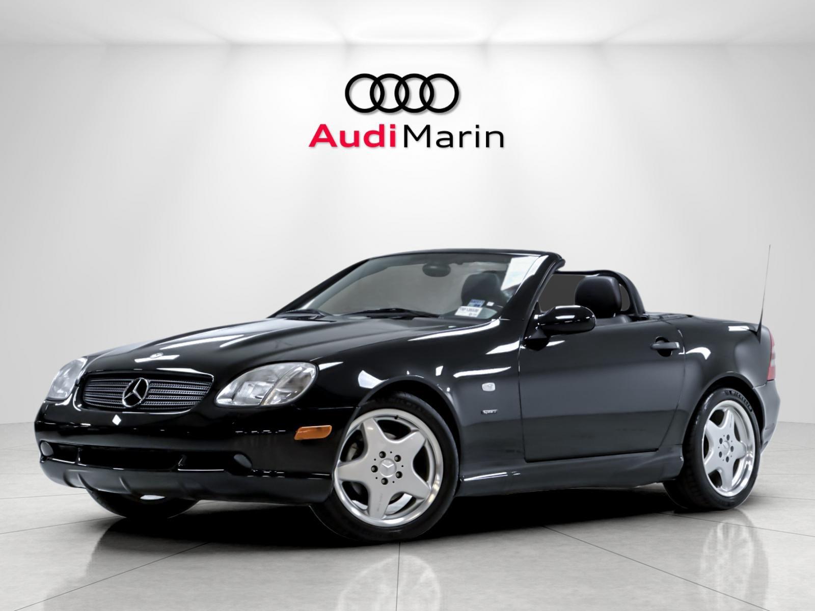 Black 1999 Mercedes-Benz SLK Convertible Rear-Wheel Drive Automatic