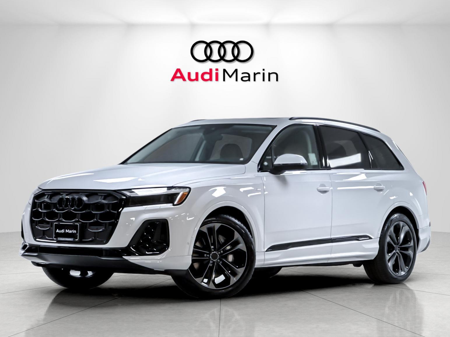 Glacier White Metallic 2026 Audi Q7 SUV / Crossover All-Wheel Drive Automatic