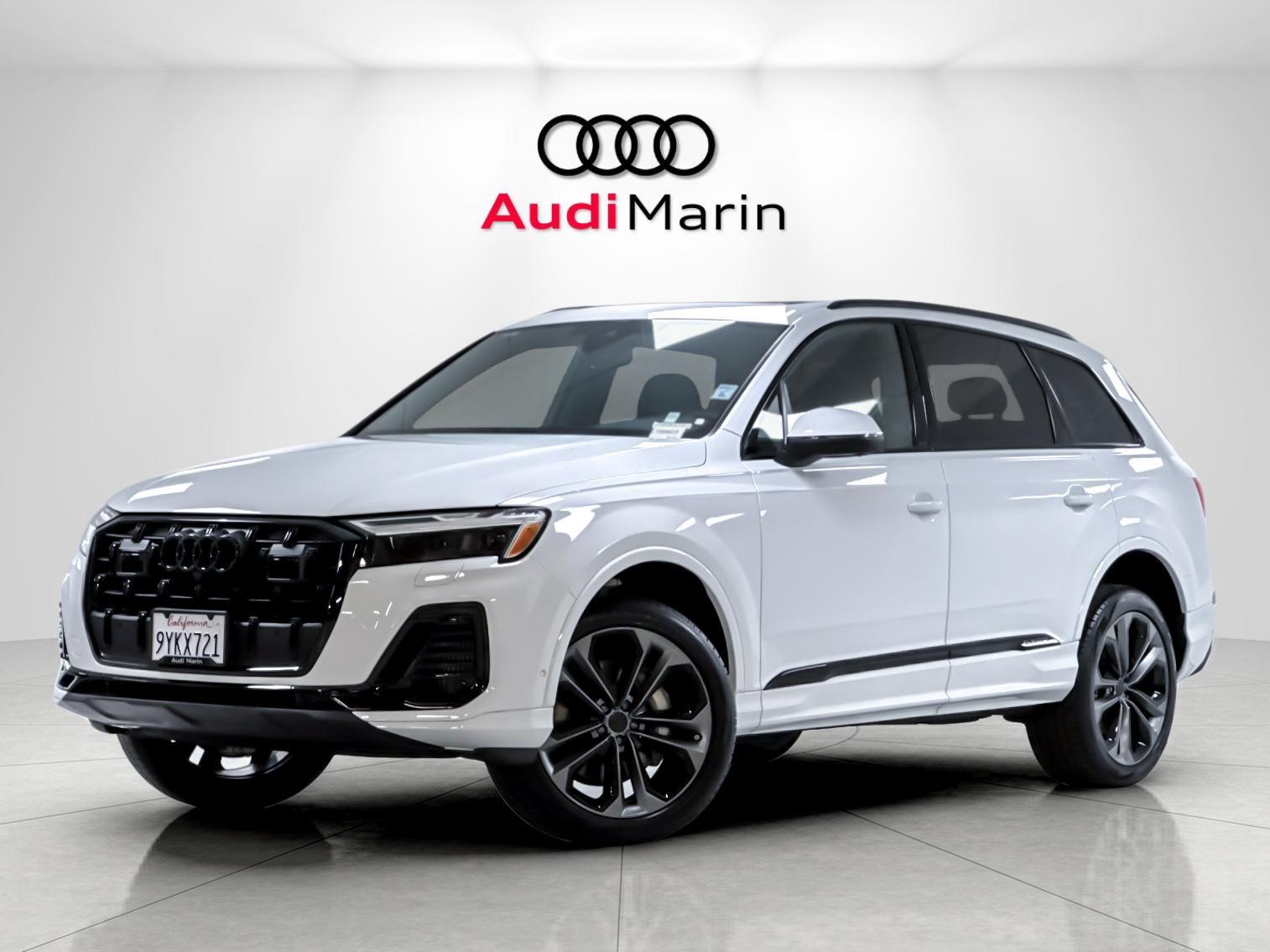 Glacier White Metallic 2026 Audi Q7 SUV / Crossover All-Wheel Drive Automatic