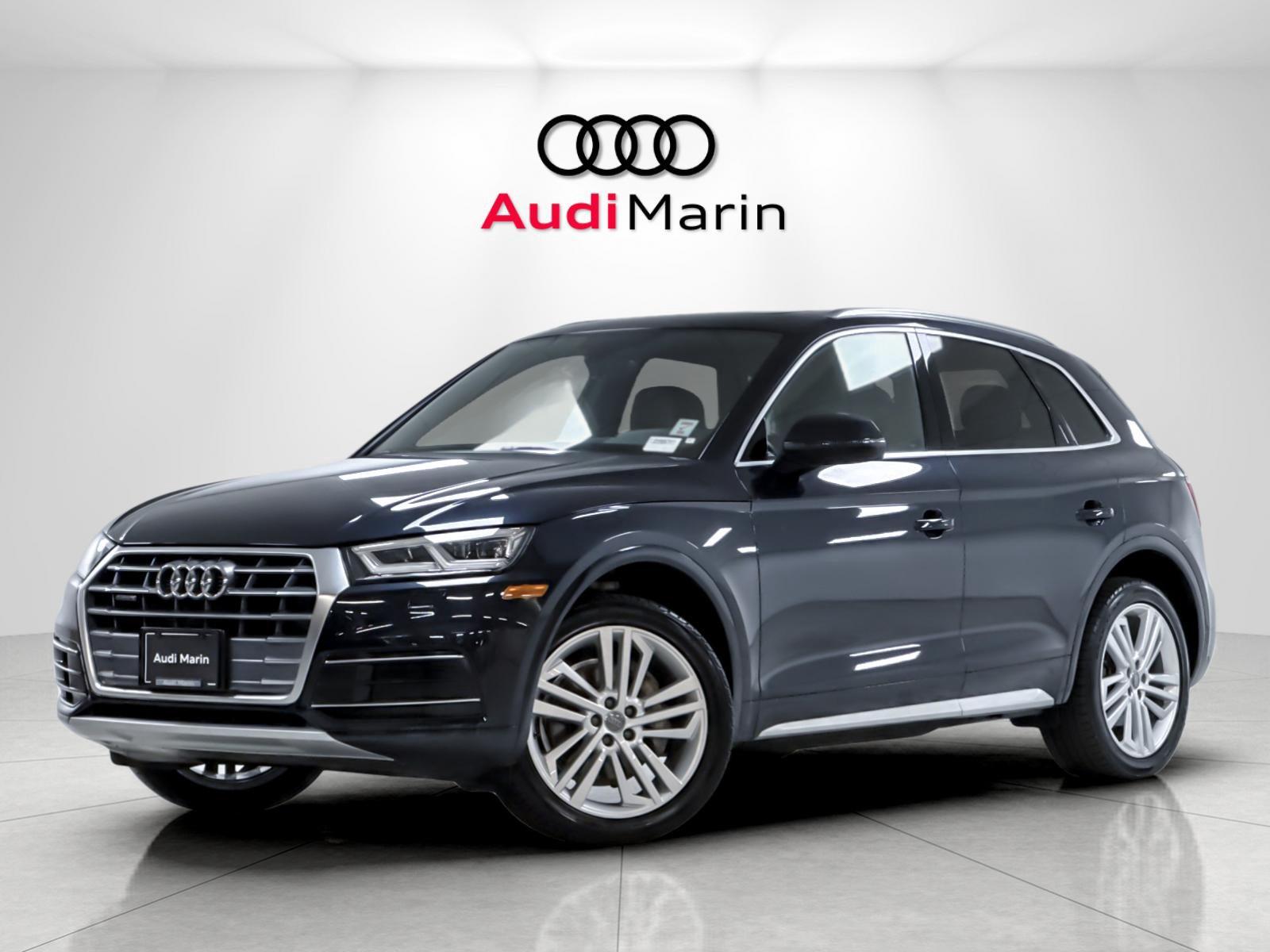 Moonlight Blue Metallic 2018 Audi Q5 SUV / Crossover All-Wheel Drive Automatic
