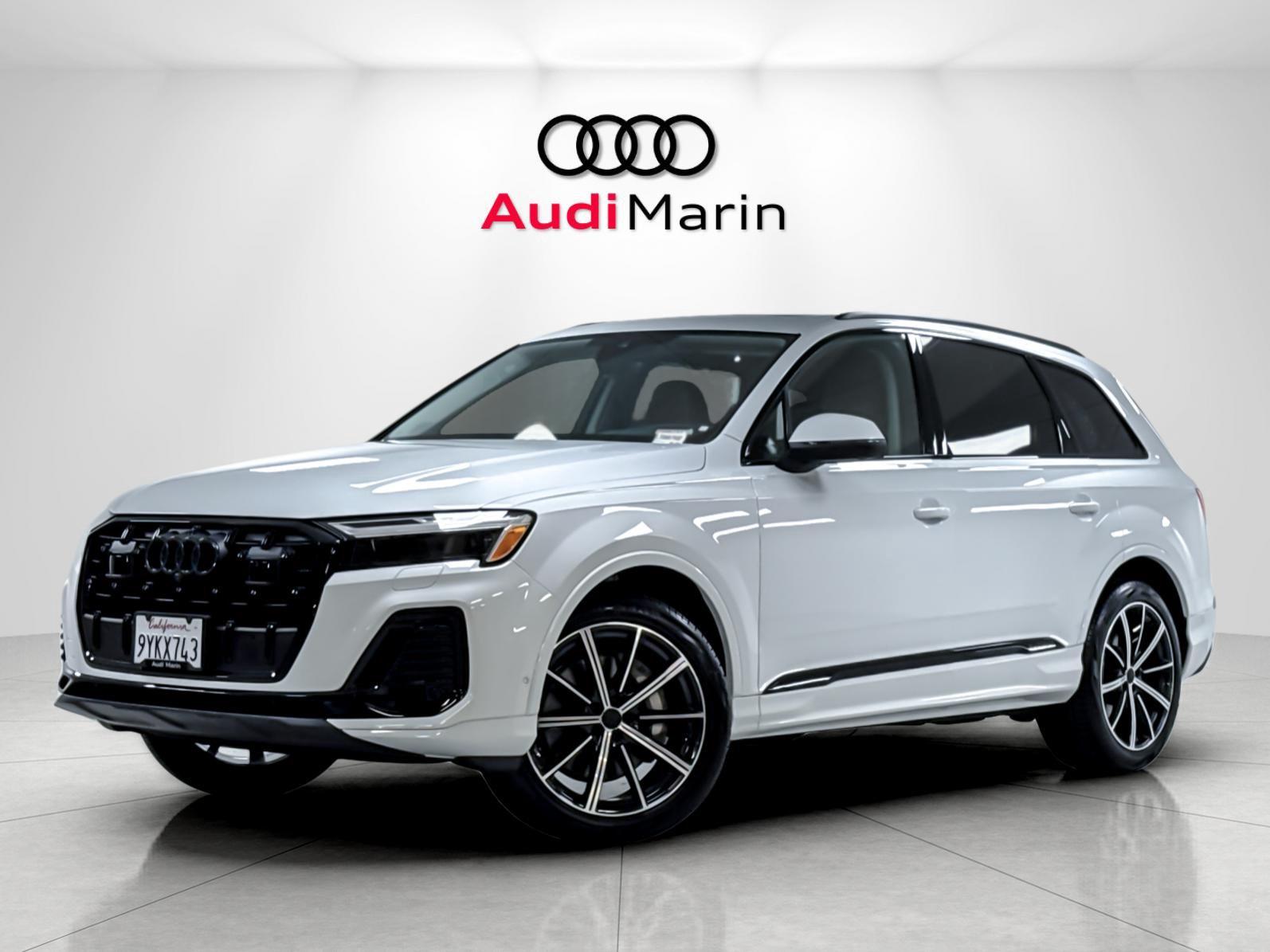Glacier White Metallic 2026 Audi Q7 SUV / Crossover All-Wheel Drive Automatic