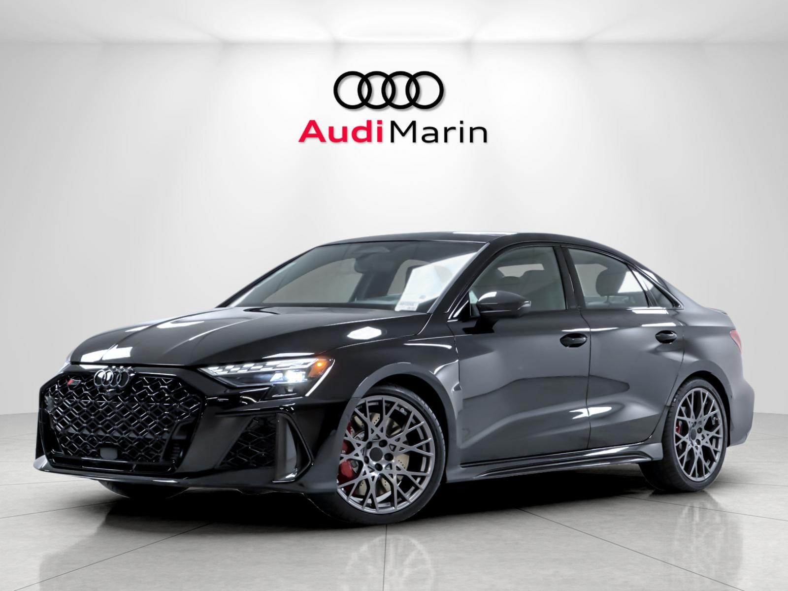 Mythos Black Metallic 2026 Audi RS 3 Sedan All-Wheel Drive Automatic