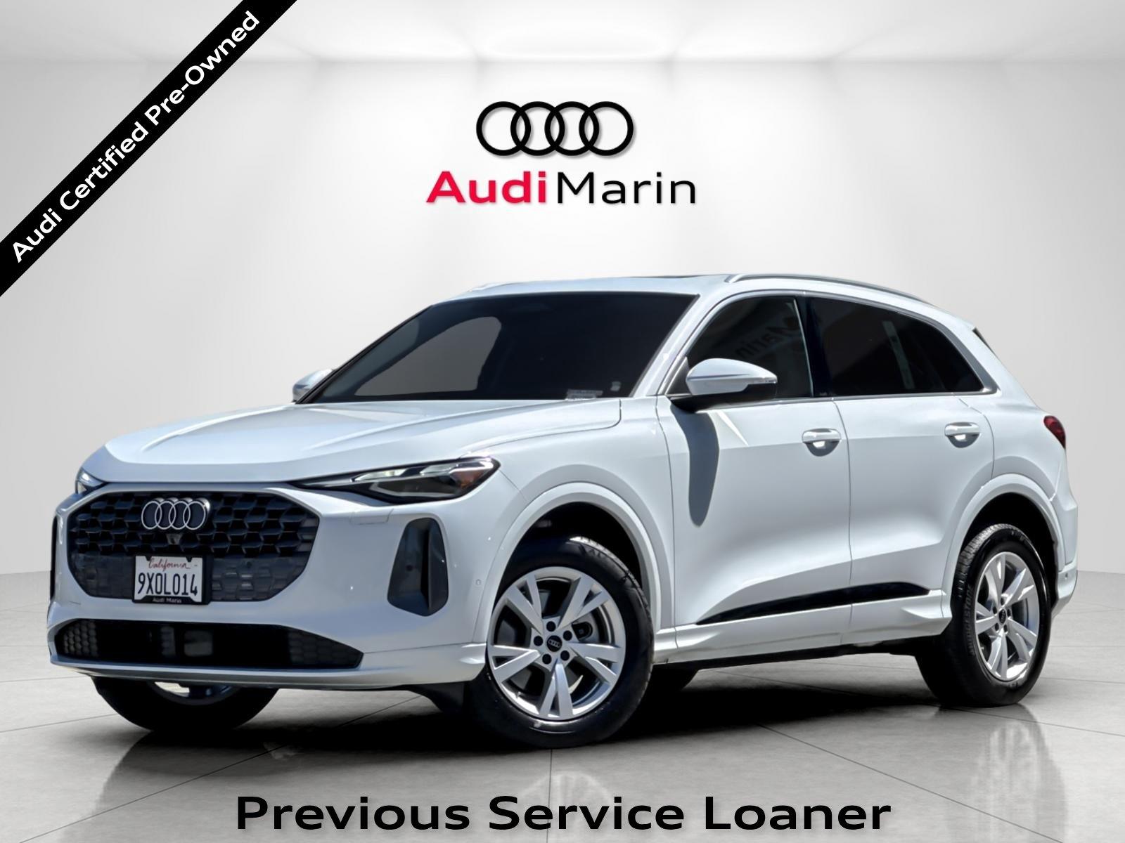Glacier White Metallic 2025 Audi Q5 SUV / Crossover All-Wheel Drive Automatic