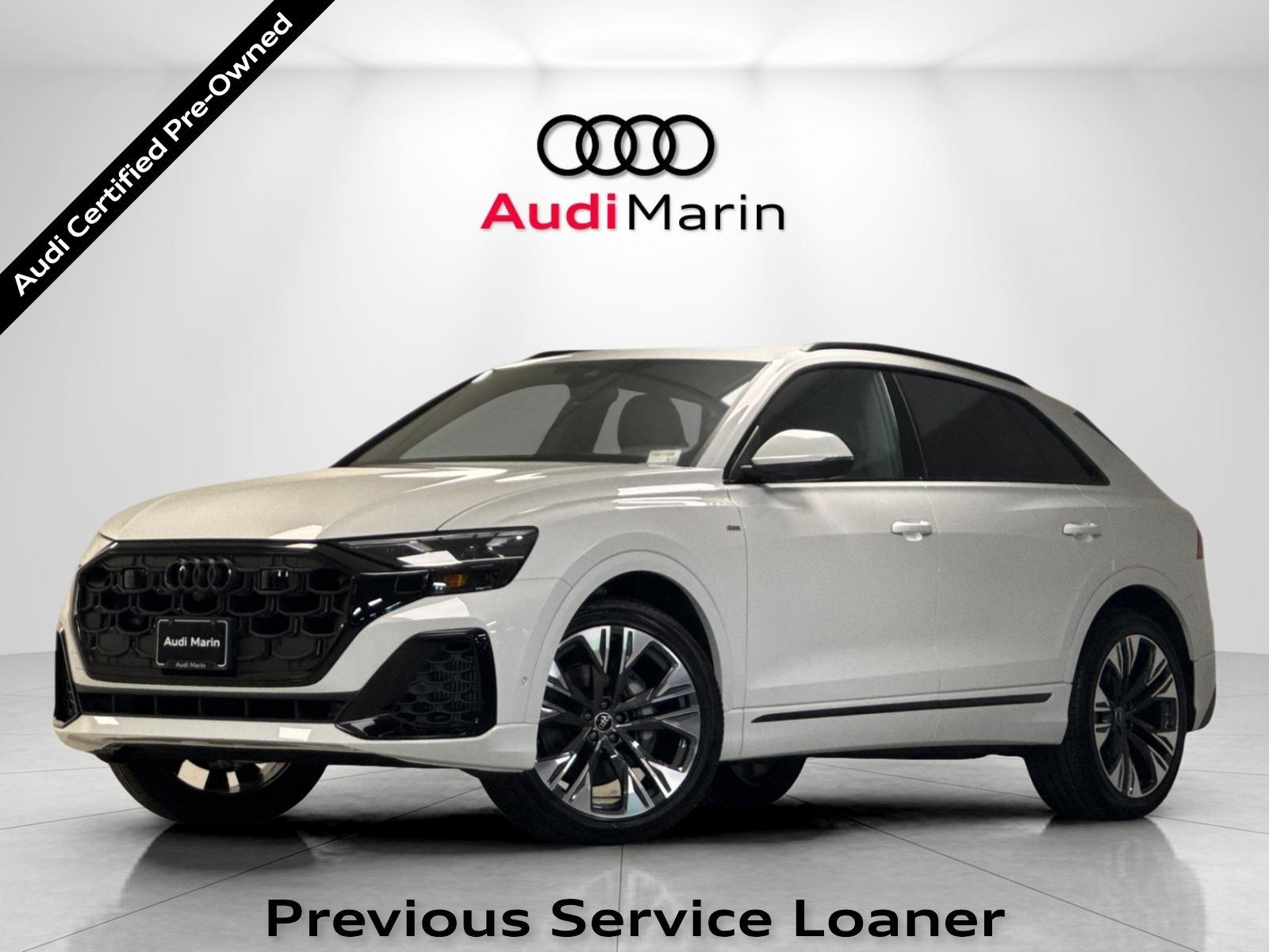 Glacier White Metallic 2026 Audi Q8 SUV / Crossover All-Wheel Drive Automatic
