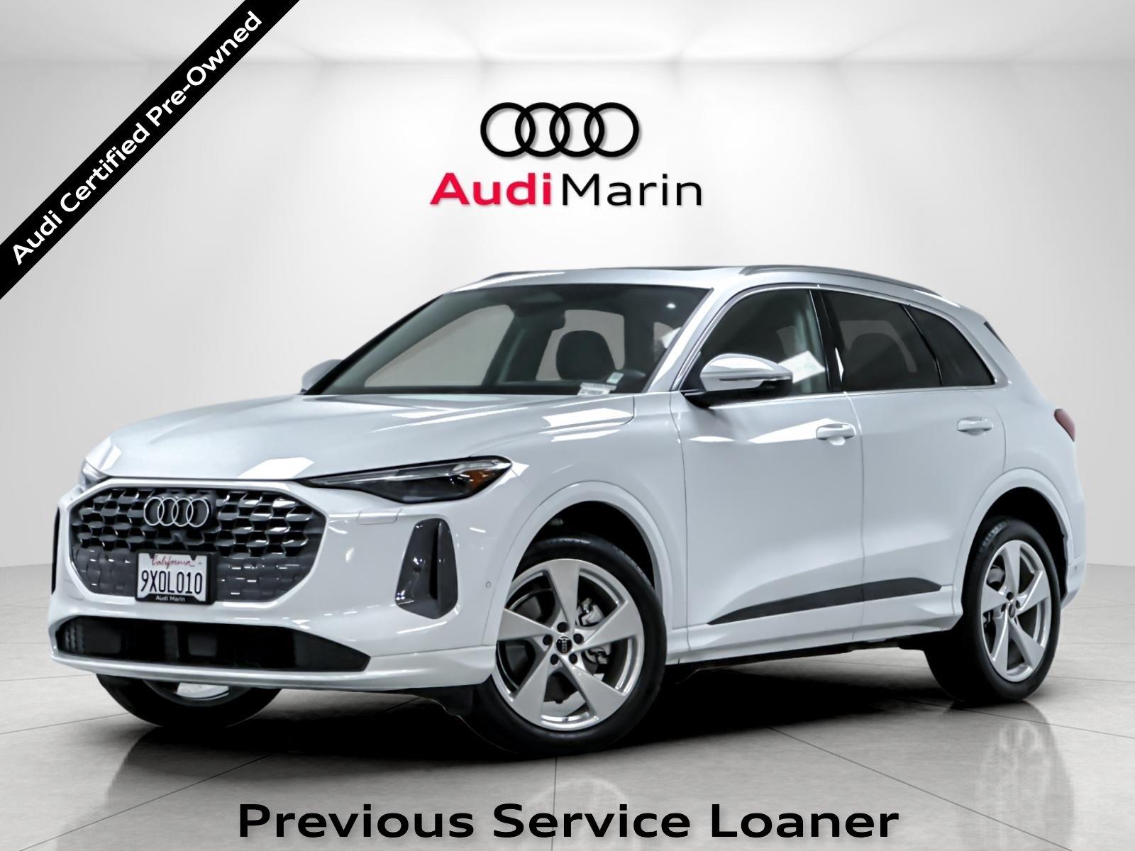 Glacier White Metallic 2025 Audi Q5 SUV / Crossover All-Wheel Drive Automatic