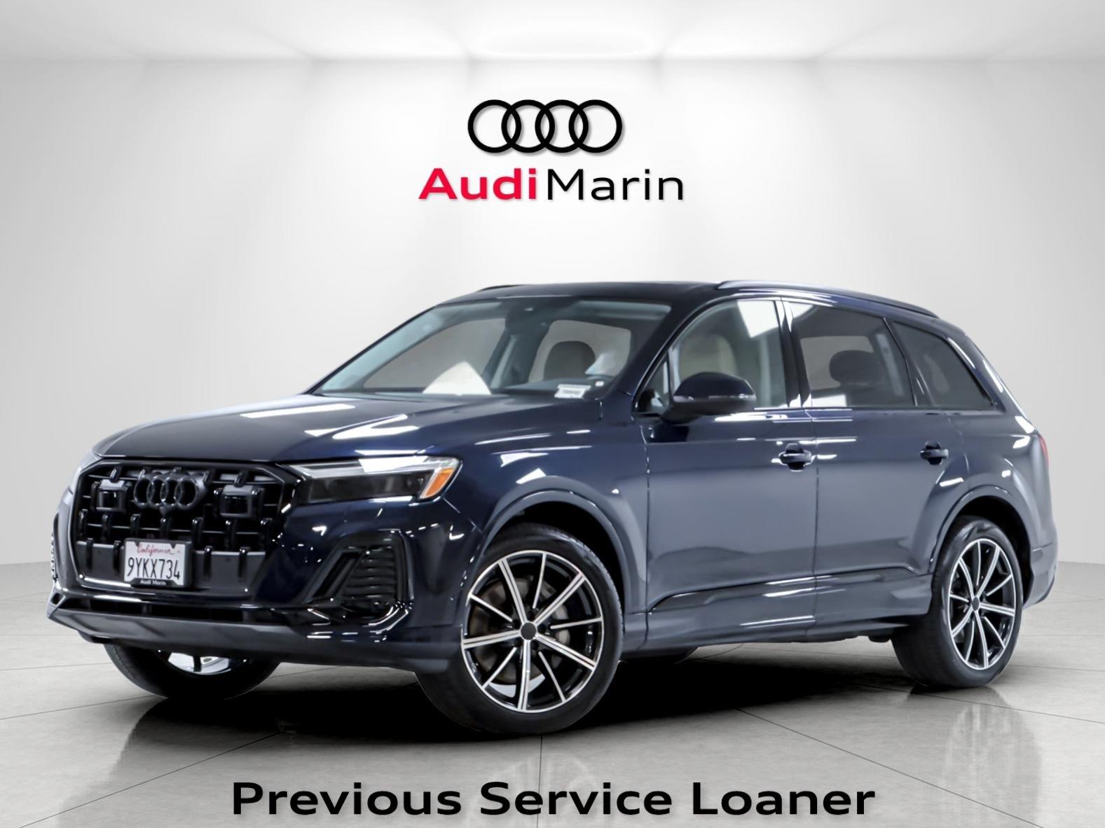 Waitomo Blue Metallic 2026 Audi Q7 SUV / Crossover All-Wheel Drive Automatic
