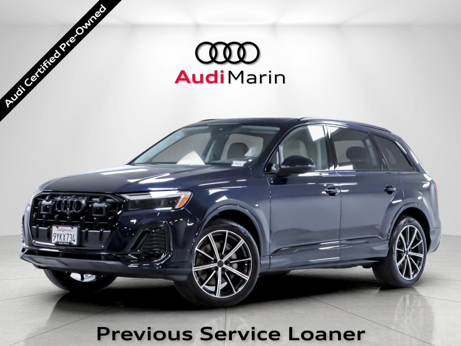 Waitomo Blue Metallic 2026 Audi Q7 SUV / Crossover All-Wheel Drive Automatic