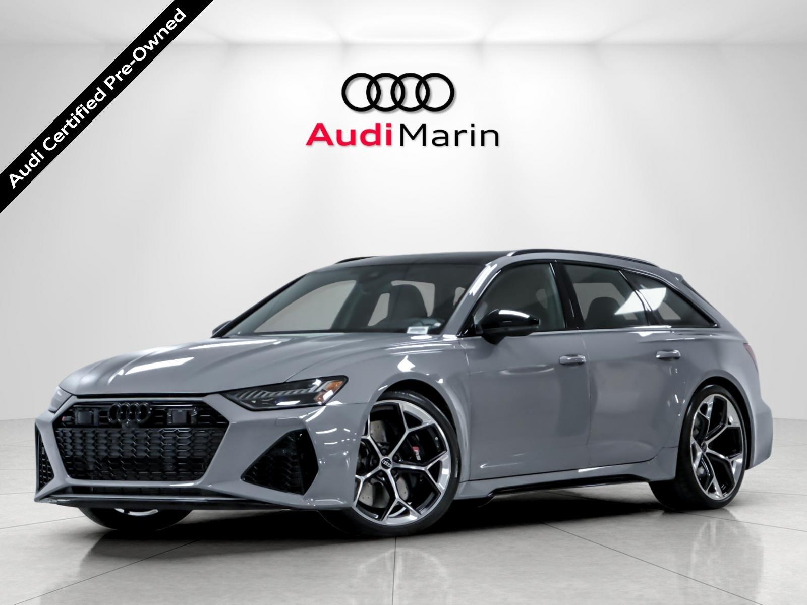 Nardo Gray 2024 Audi RS 6 Avant Wagon All-Wheel Drive Automatic