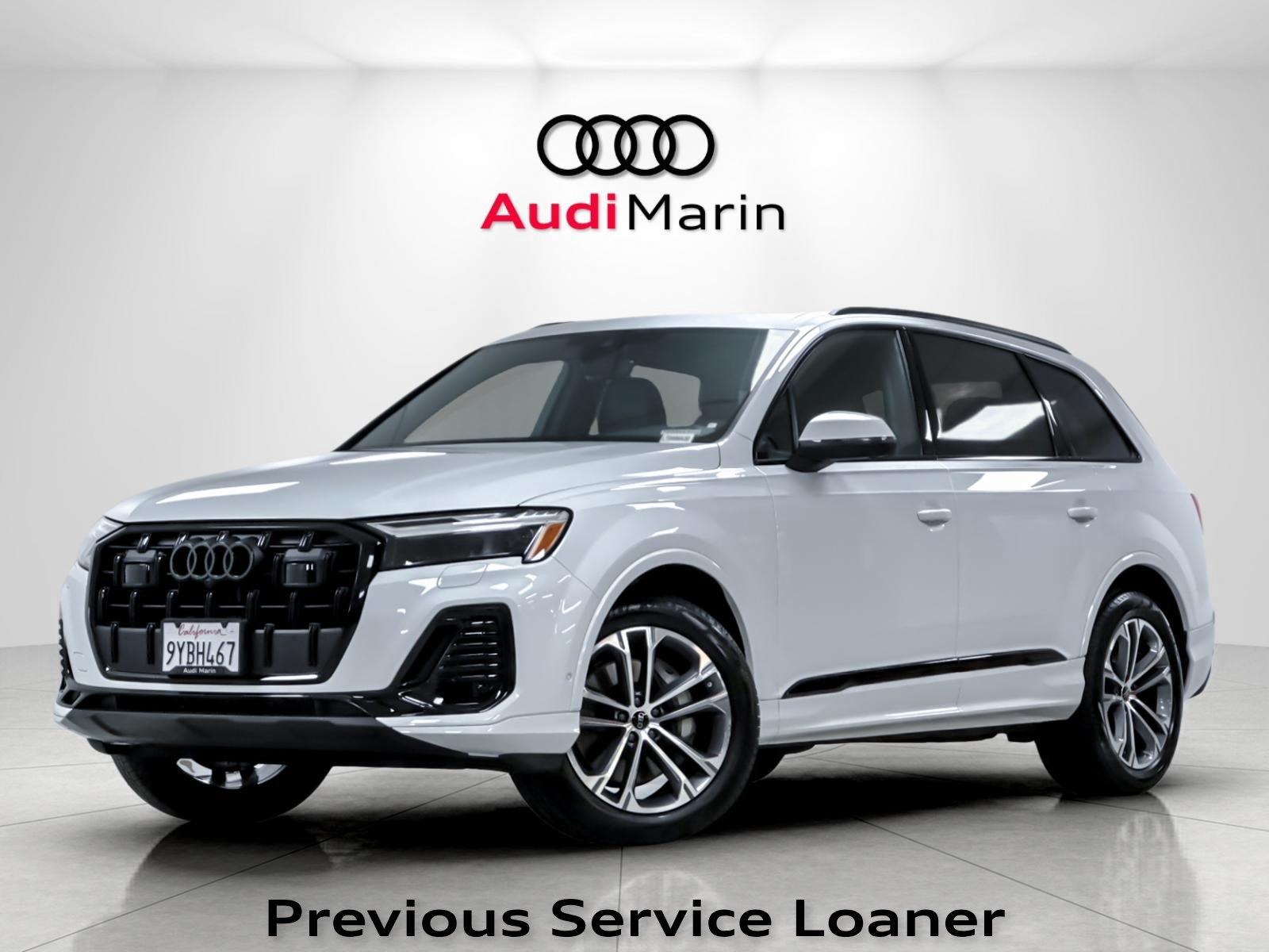 Glacier White Metallic 2026 Audi Q7 SUV / Crossover All-Wheel Drive Automatic