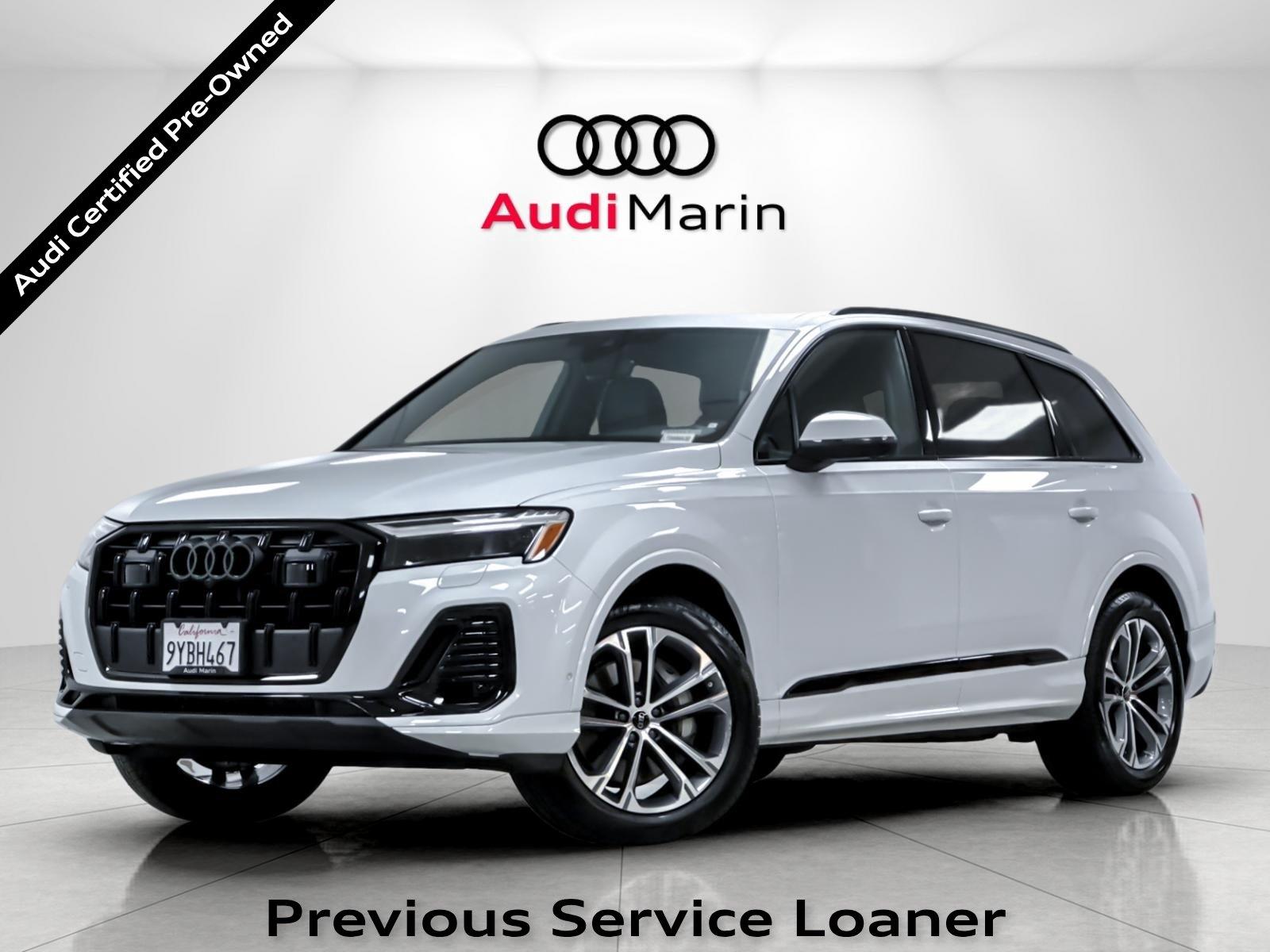 Glacier White Metallic 2026 Audi Q7 SUV / Crossover All-Wheel Drive Automatic