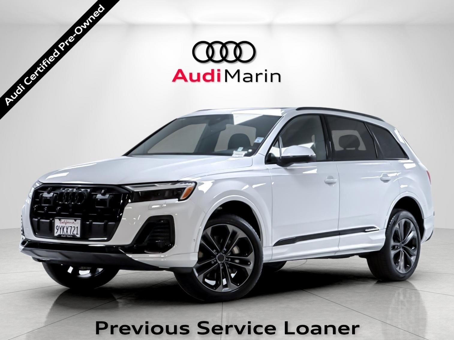 Glacier White Metallic 2026 Audi Q7 SUV / Crossover All-Wheel Drive Automatic