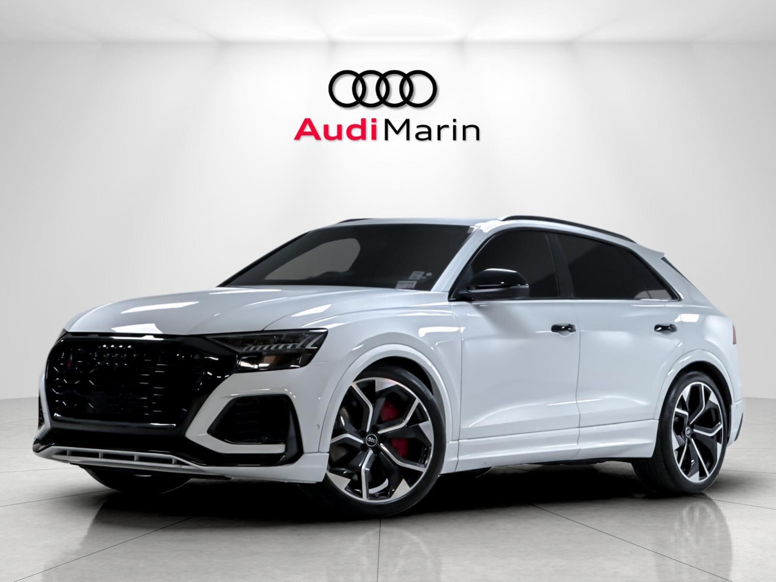 Glacier White Metallic 2024 Audi RS Q8 SUV / Crossover All-Wheel Drive Automatic