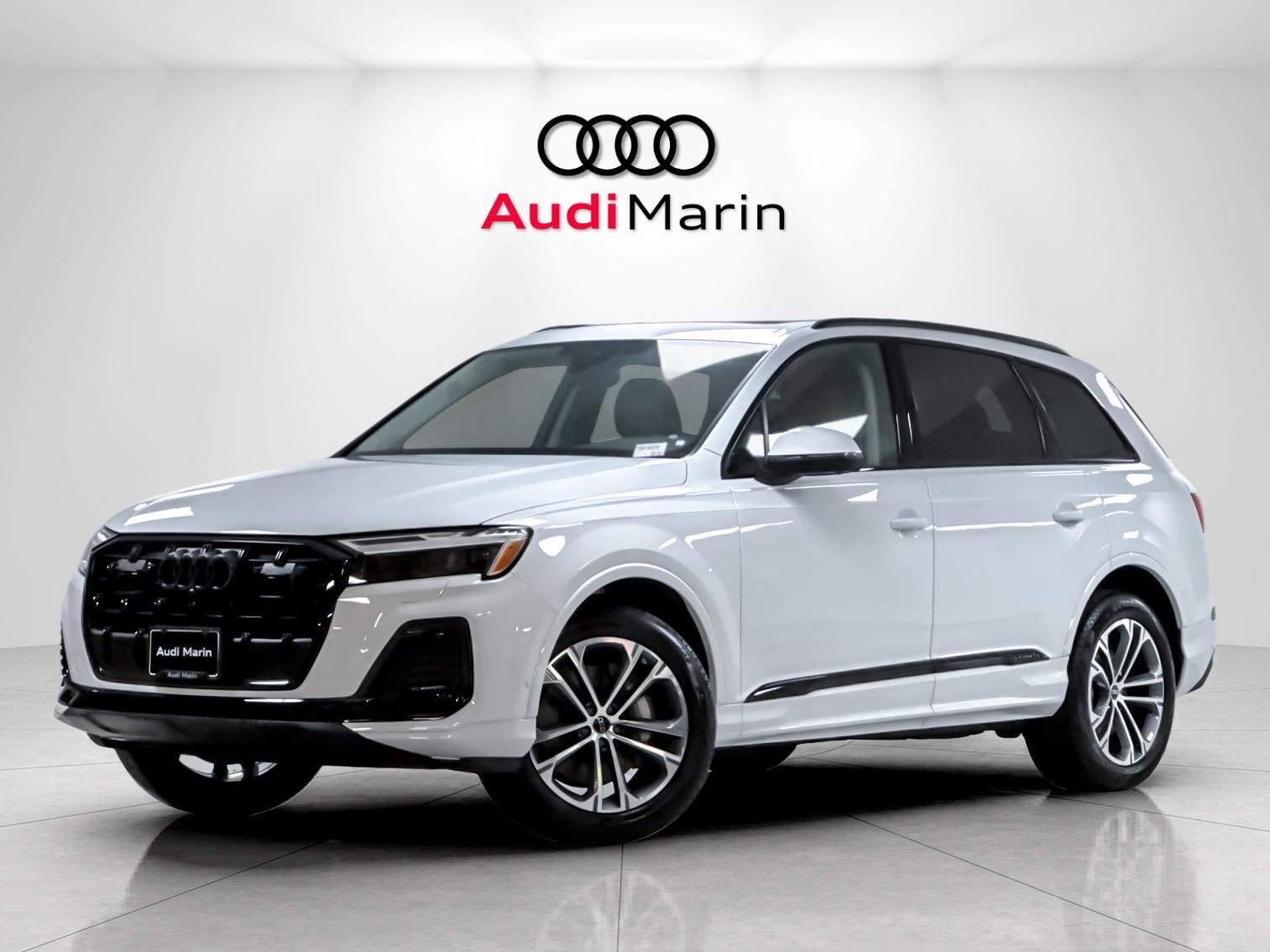 Glacier White Metallic 2026 Audi Q7 SUV / Crossover All-Wheel Drive Automatic