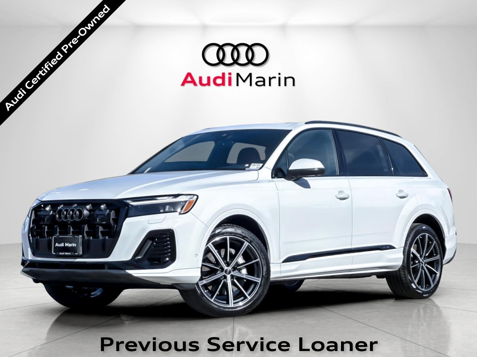 Glacier White Metallic 2026 Audi Q7 SUV / Crossover All-Wheel Drive Automatic