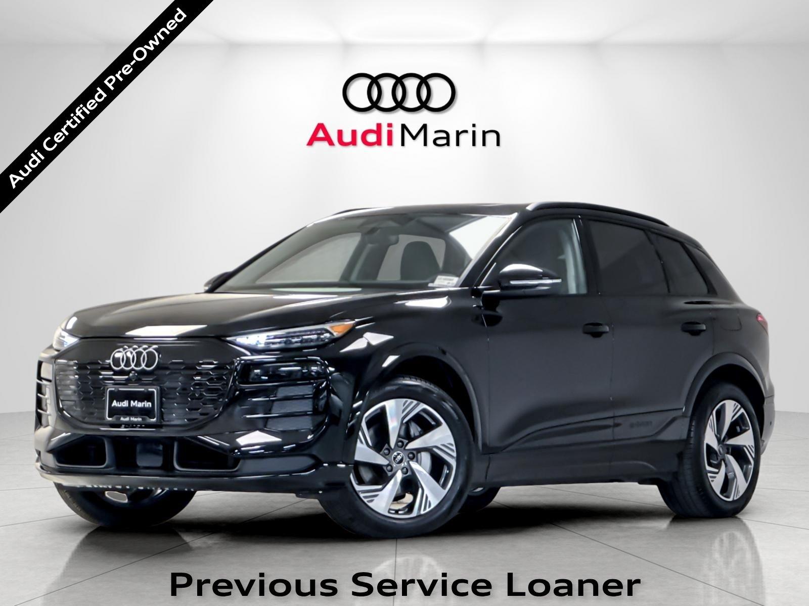 Mythos Black Metallic 2025 Audi Q6 e-tron SUV / Crossover All-Wheel Drive Automatic