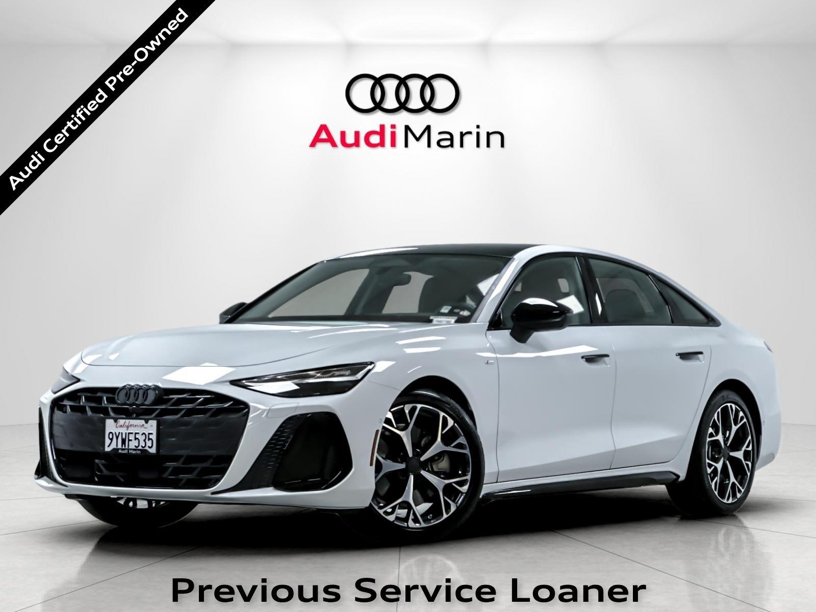 Glacier White Metallic 2026 Audi A6 Sedan All-Wheel Drive Automatic
