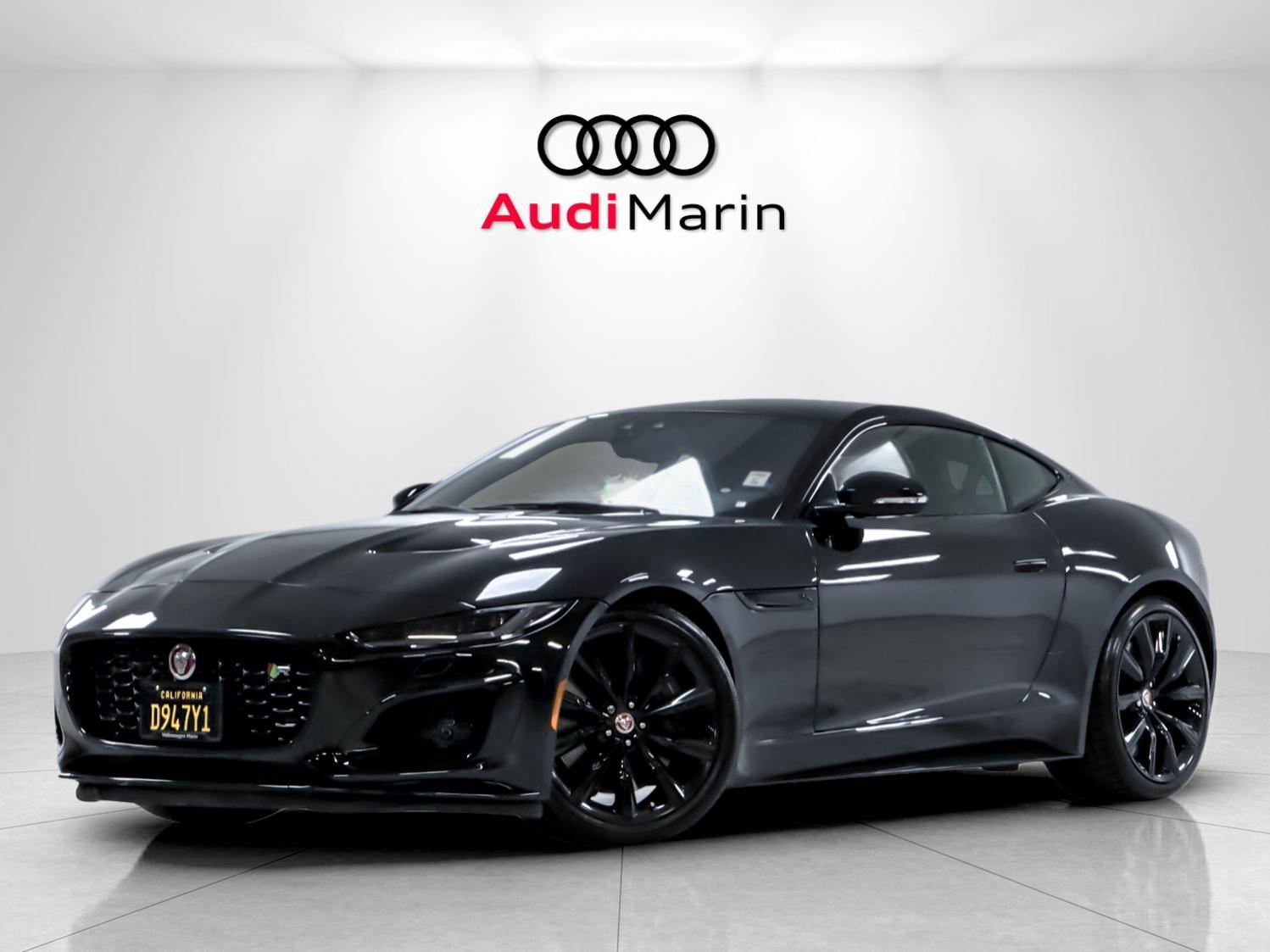 Santorini Black Metallic 2021 Jaguar F-TYPE Coupe All-Wheel Drive Automatic