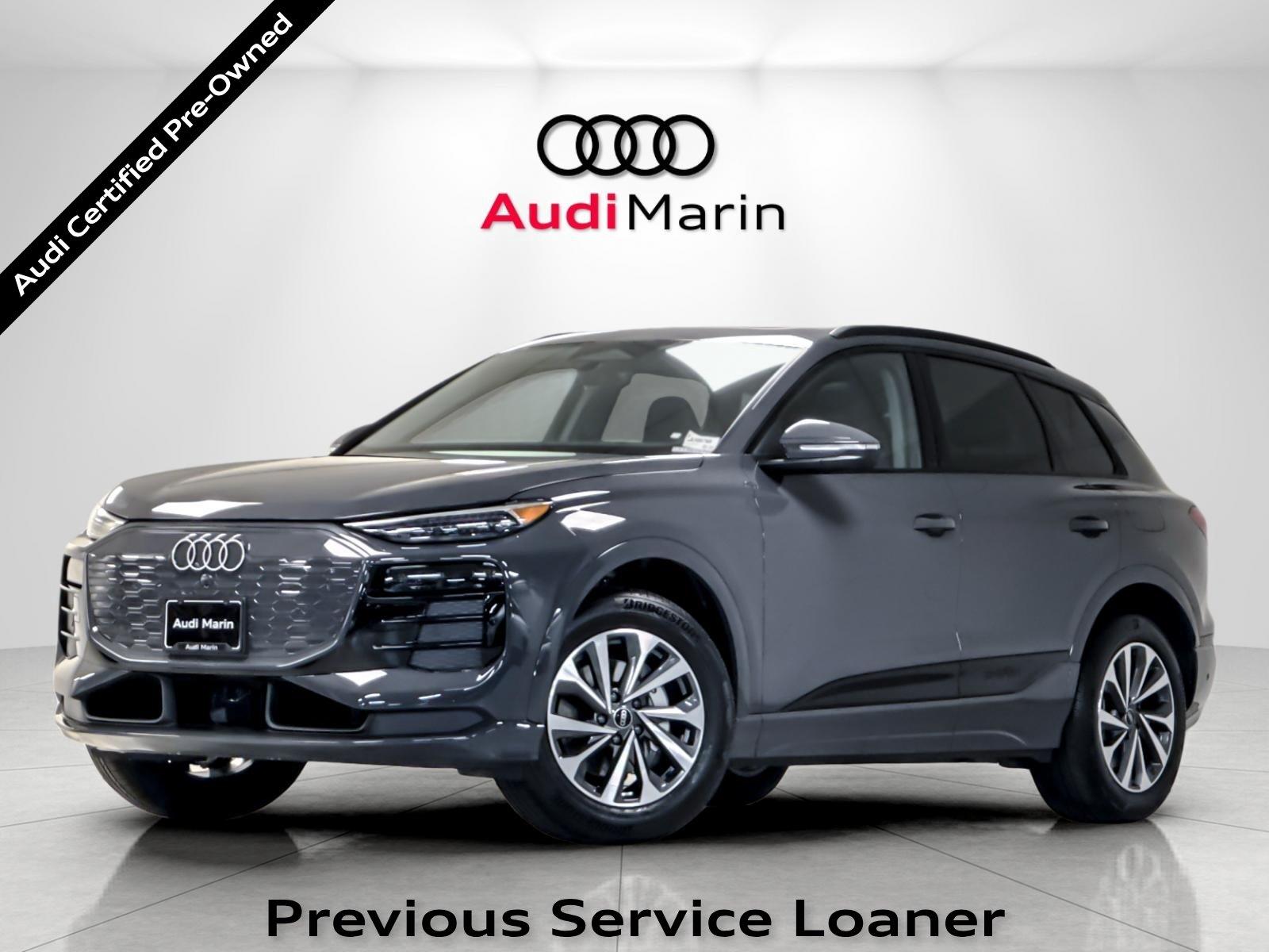 Magnet Gray 2025 Audi Q6 e-tron SUV / Crossover All-Wheel Drive Automatic
