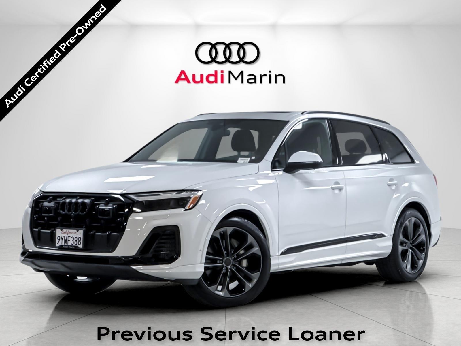 Glacier White Metallic 2026 Audi Q7 SUV / Crossover All-Wheel Drive Automatic