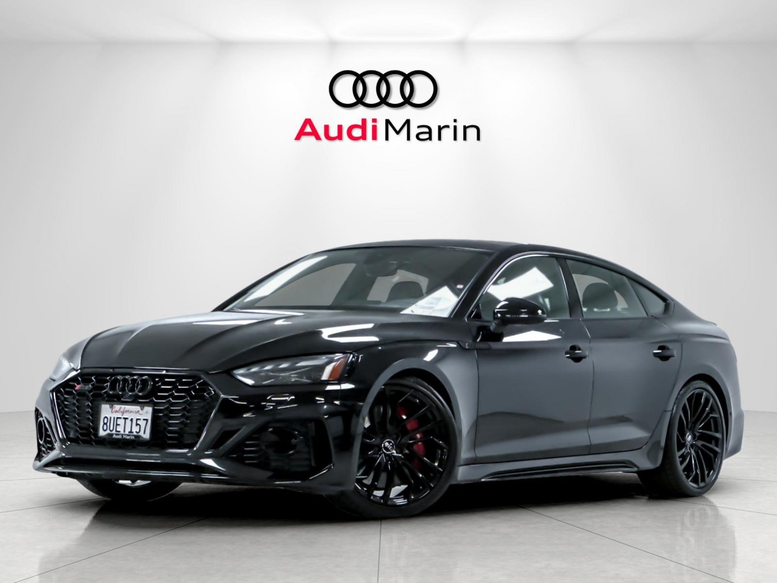Mythos Black Metallic 2021 Audi RS 5 Sportback Sedan All-Wheel Drive Automatic