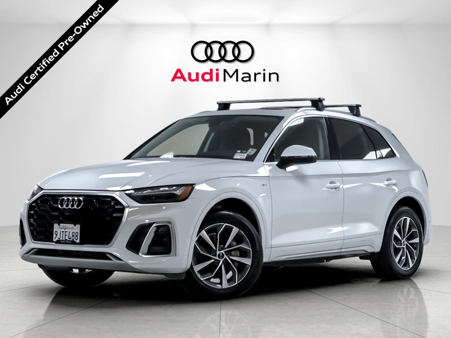 Glacier White Metallic 2023 Audi Q5 SUV / Crossover All-Wheel Drive Automatic