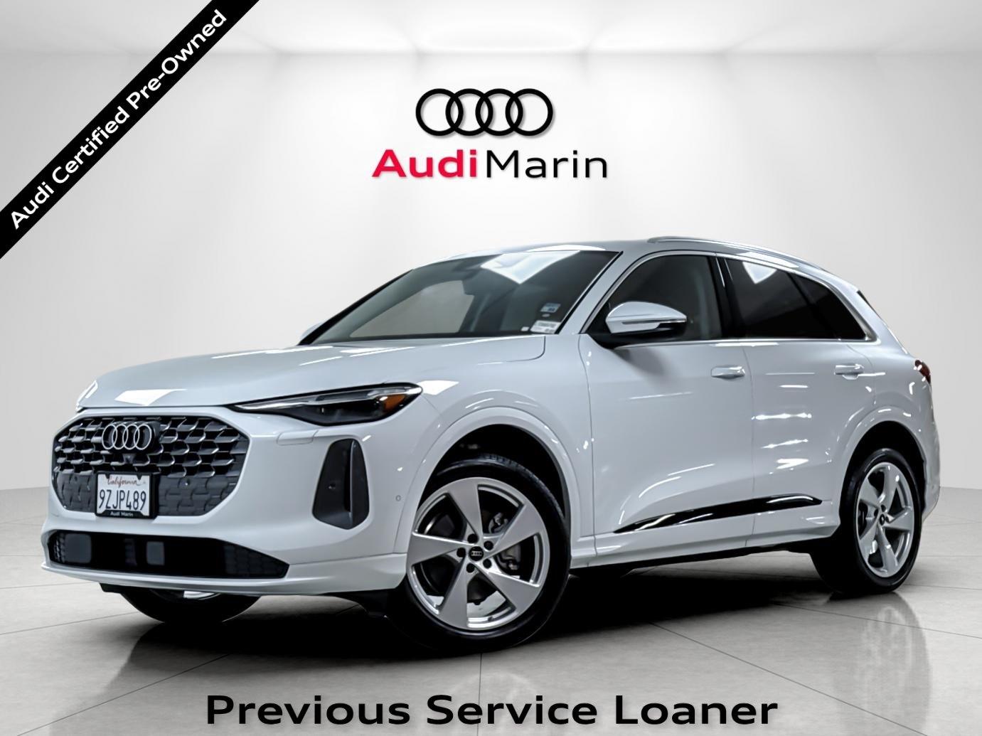 Glacier White Metallic 2026 Audi Q5 SUV / Crossover All-Wheel Drive Automatic