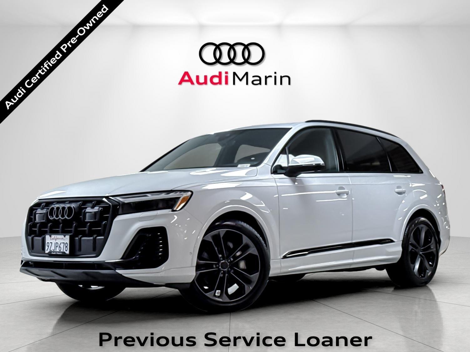 Glacier White Metallic 2026 Audi Q7 SUV / Crossover All-Wheel Drive Automatic