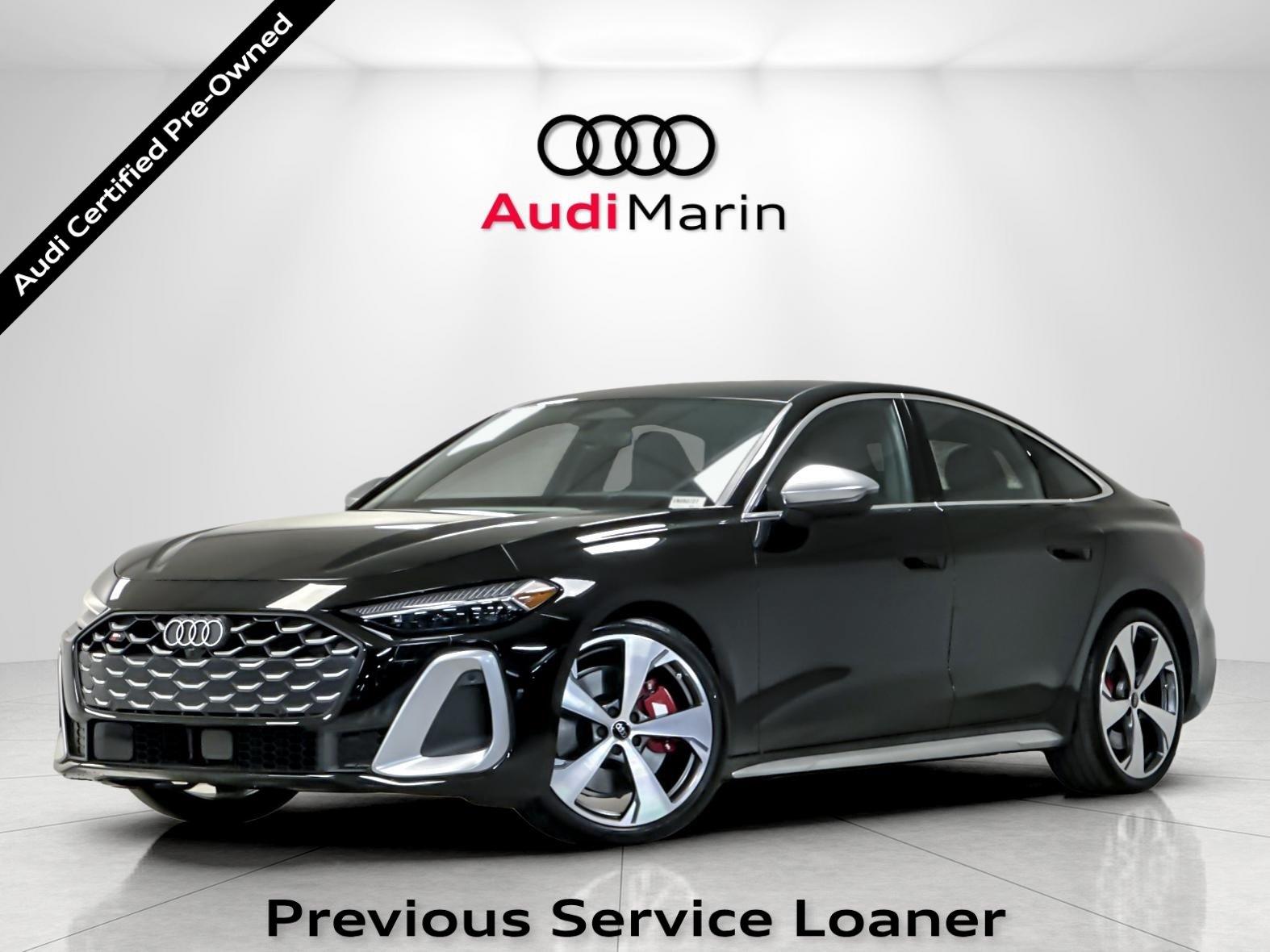 Mythos Black Metallic 2025 Audi S5 Sedan All-Wheel Drive Automatic